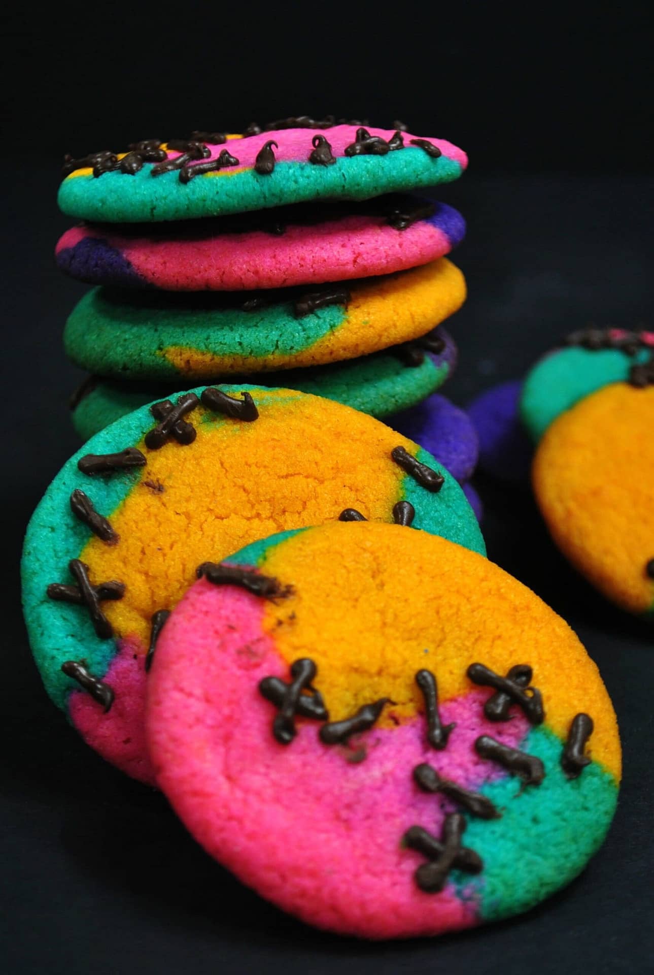 Nightmare Before Christmas Cookies: Make Sally Cookies